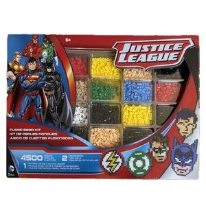 Perler Beads Justice League Superhero Crafts for Kids, 4504 pcs NEW